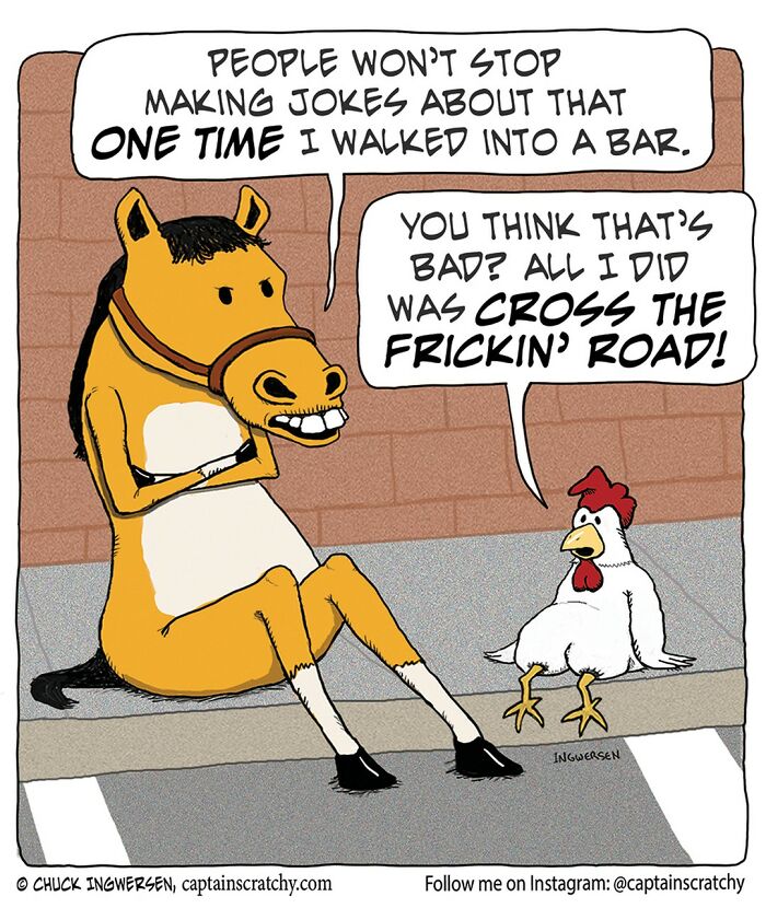 30 Funny Comics About Animals By Chuck Ingwersen (New Pics) - brightcomics